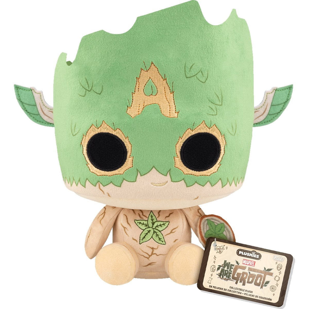 Funko Pop! Plush: Marvel's We Are Groot 85th Anniversary - 7" Groot as Captain America