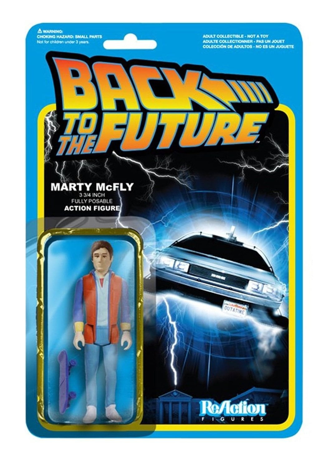 Funko Back to The Future Marty McFly ReAction Figure
