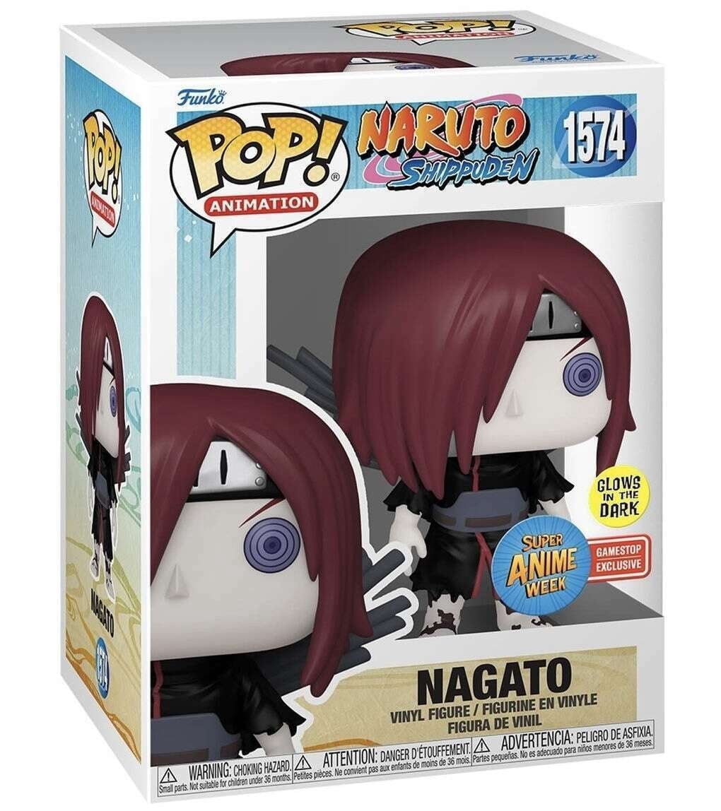 Funko Pop! Animation: Naruto Shippuden - Nagato #1574 Glow-in-the-dark Exclusive