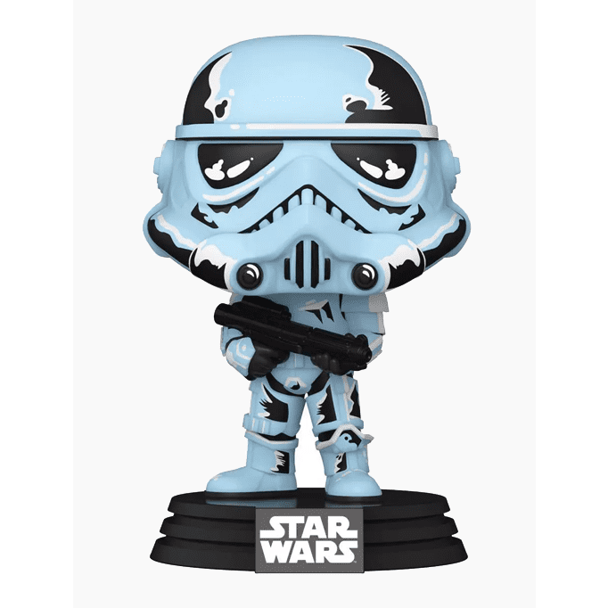 Funko Pop! Star Wars Retro Stormtrooper #455 Exclusive + Protector
